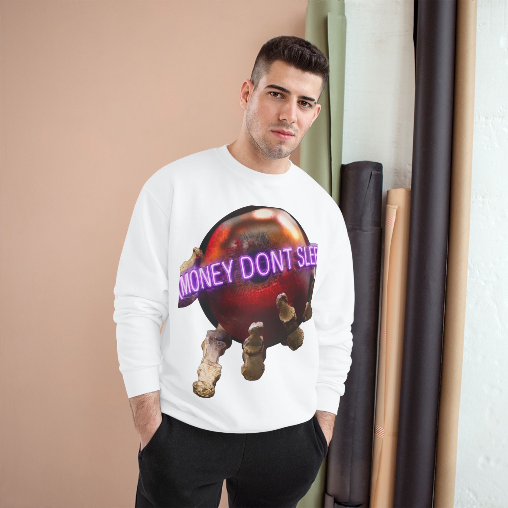 UNIONKRUKX COLLAB/CHAMPION (LIMITED EDITION MONEY. DONT SLEEP)