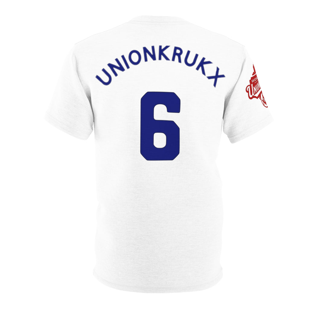 Dealers UK Script T‑Shirt — Vintage Baseball Style Logo Tee