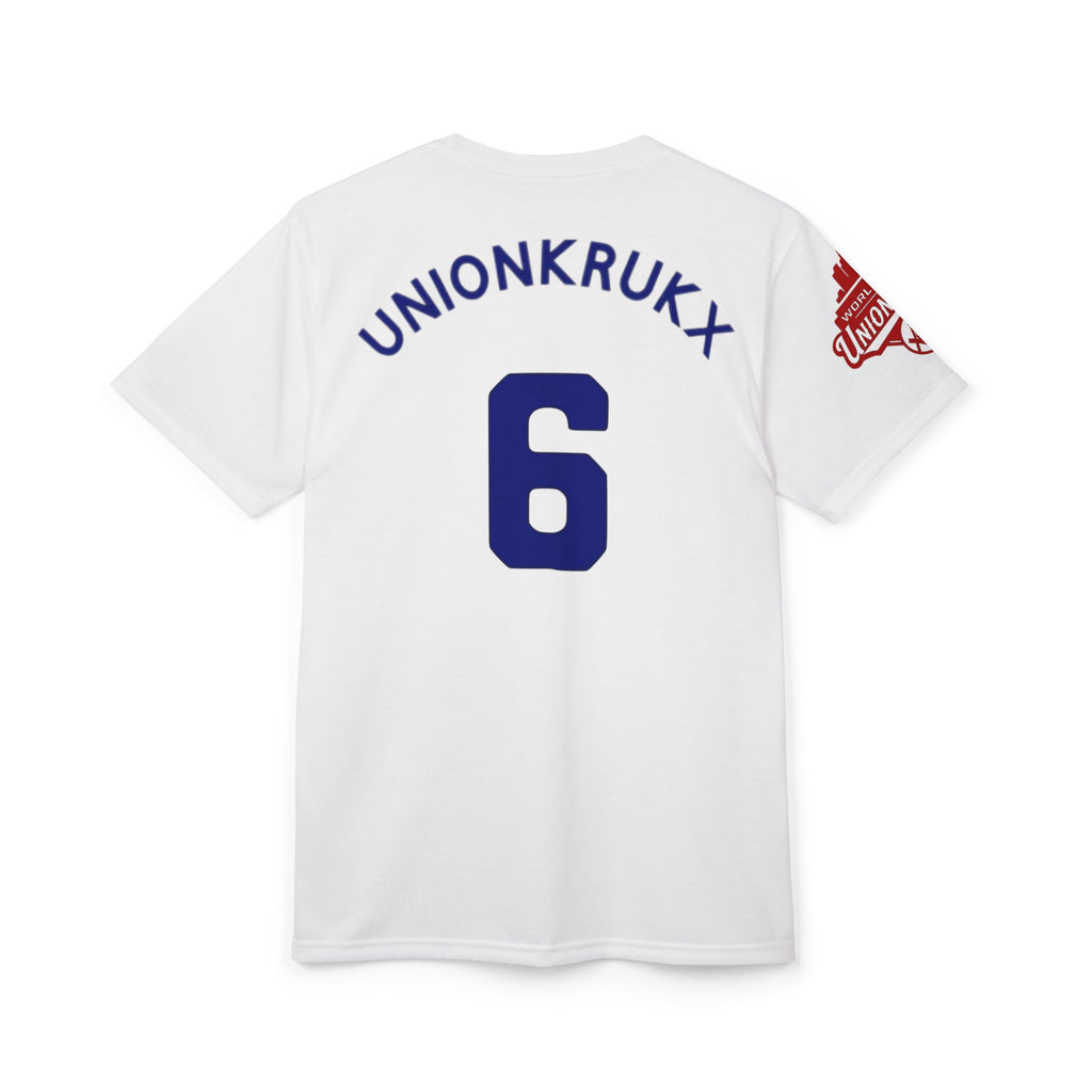 Dealers UK Script T‑Shirt — Vintage Baseball Style Logo Tee