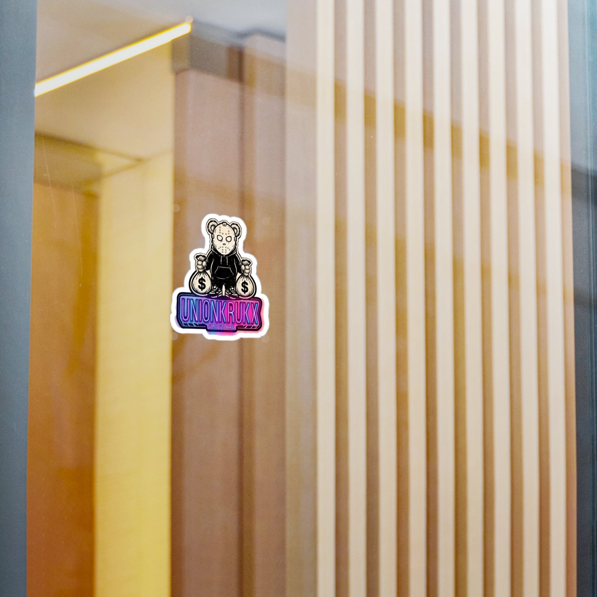 UNIONKRUKX ORIGINAL (TEDDY ROBSKI) VINYAL STICKERS